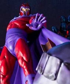 Magneto Vs Sentinel Diorama Marvel Comics Iron Studios