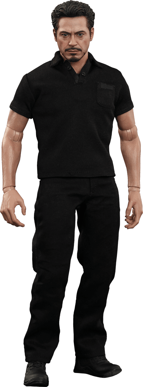 Tony Stark with Arc Reactor Iron Man 2 Hot Toys