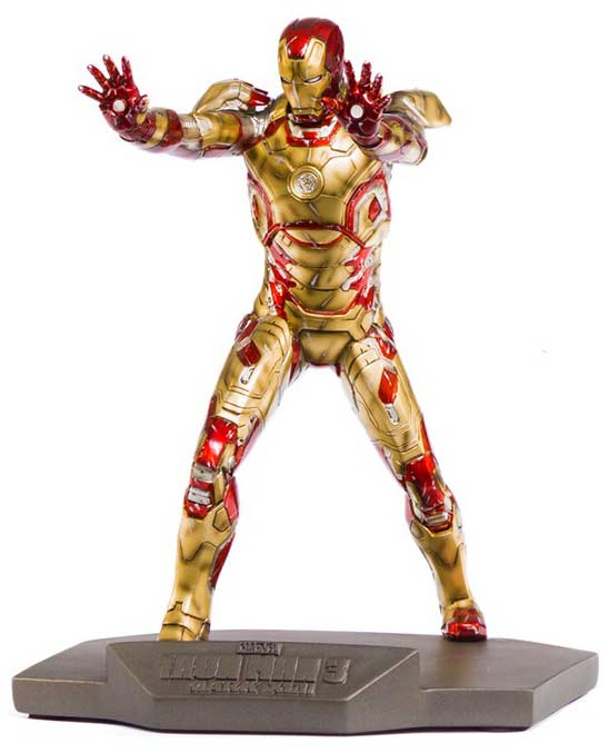 Mark XLII Art Scale Battle Damaged CCXP 2014 Iron Studios