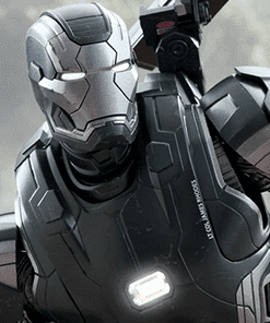 War Machine Mark II Diecast Hot Toys S/ Caixa Parda