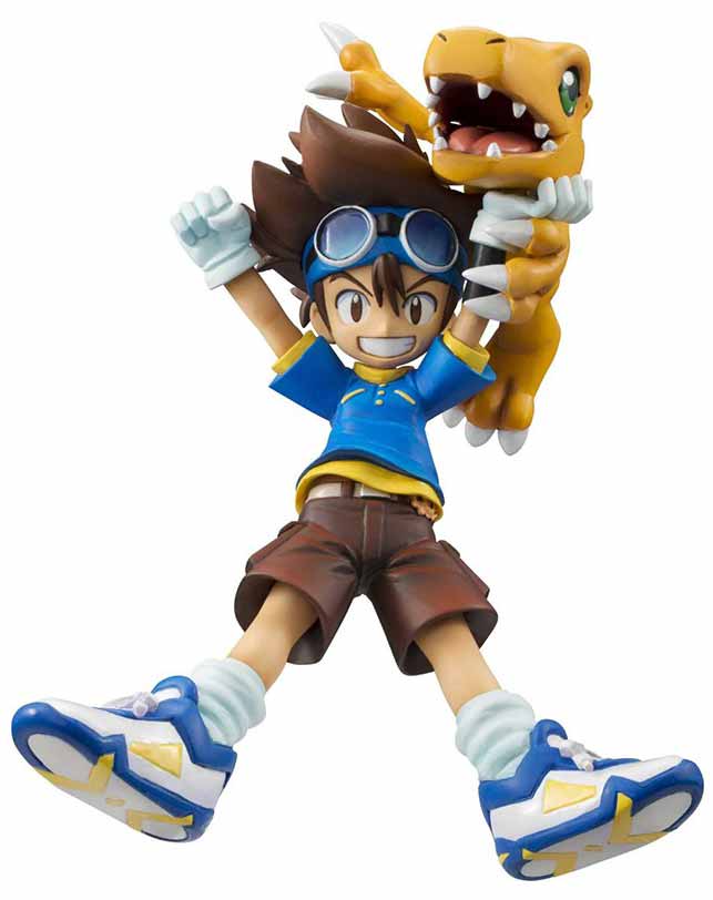 Taichi Yagami and Agumon G.E.M MegaHouse