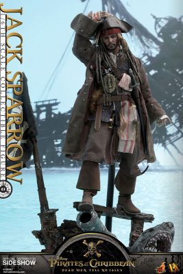 Jack Sparrow Dead Men Tell no Tales Hot Toys
