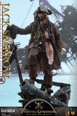 Jack Sparrow Dead Men Tell no Tales Hot Toys