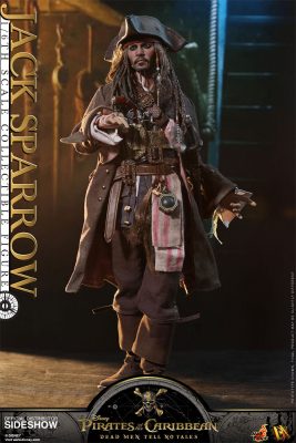 Jack Sparrow Dead Men Tell no Tales Hot Toys