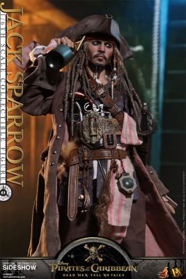 Jack Sparrow Dead Men Tell no Tales Hot Toys