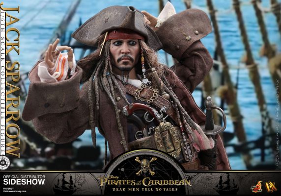 Jack Sparrow Dead Men Tell no Tales Hot Toys