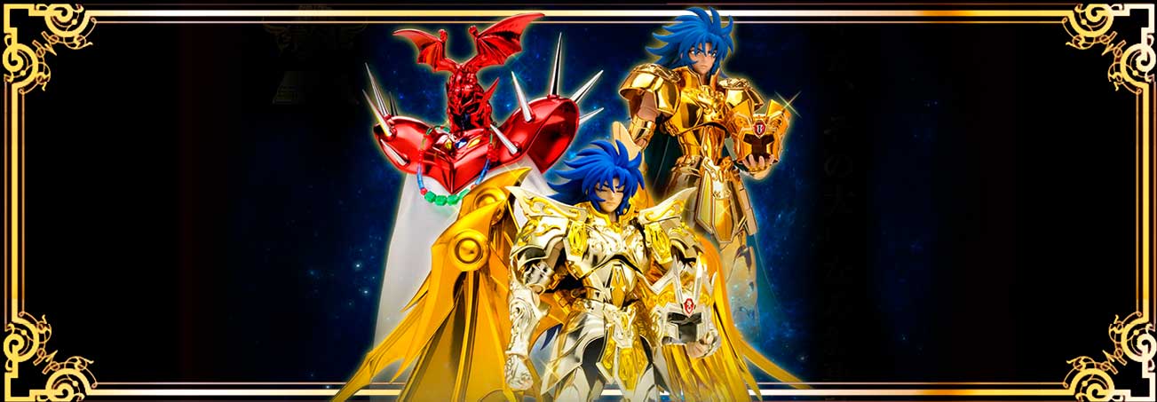 Saint Seiya Soul of Gold Myth Cloth EX - Gemini Saga (Premium Set Saga  Saga)