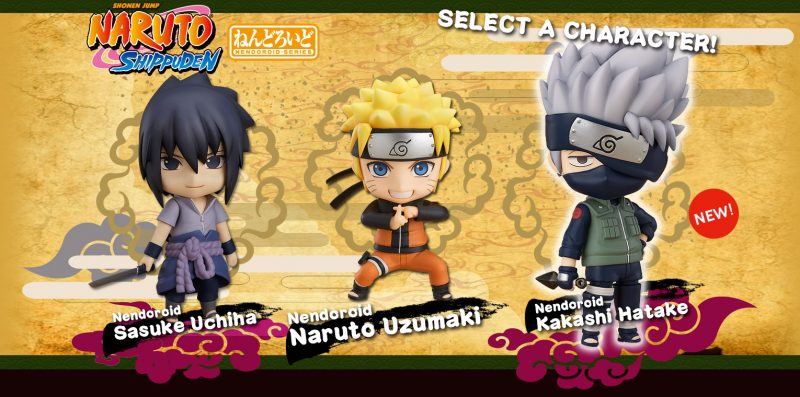 Novas Figuras Nendoriod Naruto Shippuden