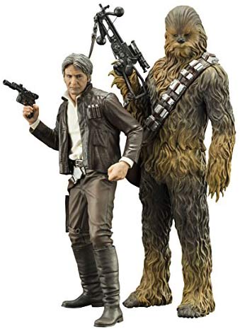 Han Solo & Chewbacca Star Wars VII ArtFX+ Kotobukiya