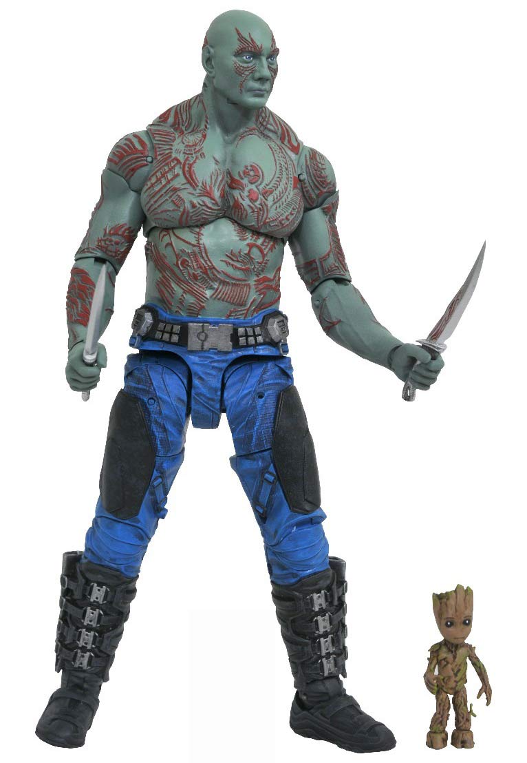 Drax with Groot Guardians of the Galaxy Vol.2 Marvel Select