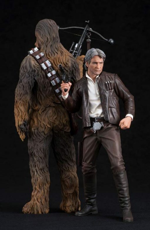 Han Solo & Chewbacca Star Wars VII ArtFX+ Kotobukiya