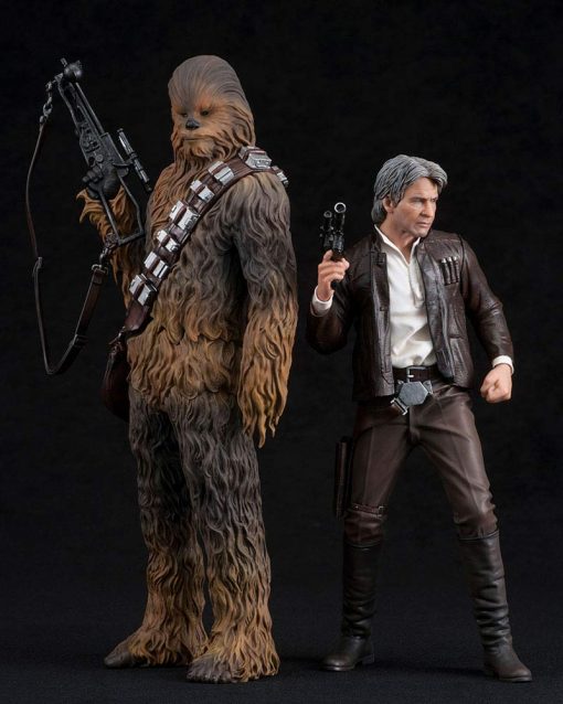 Han Solo & Chewbacca Star Wars VII ArtFX+ Kotobukiya