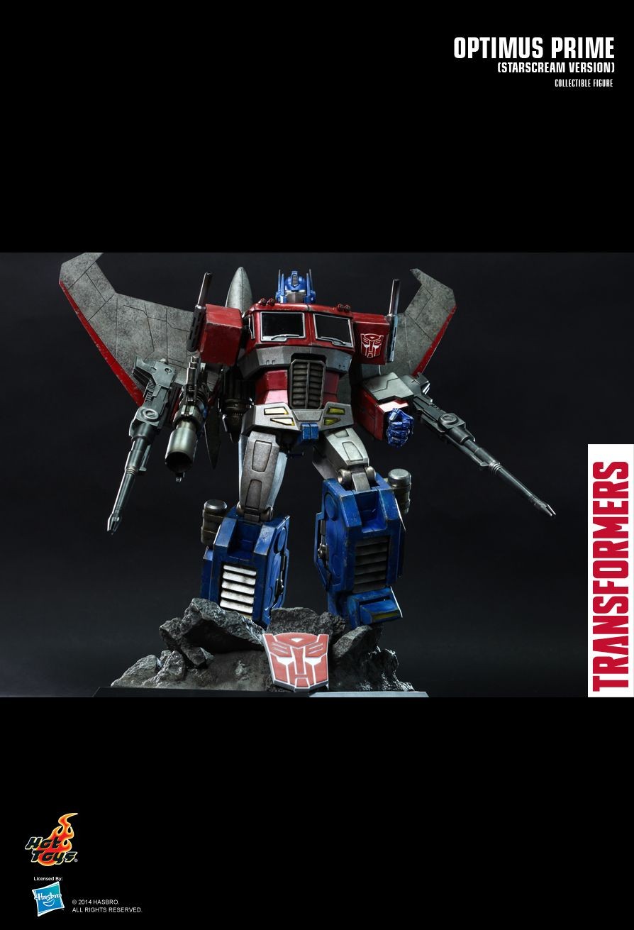 Optimus Prime Starscream Version Hot Toys