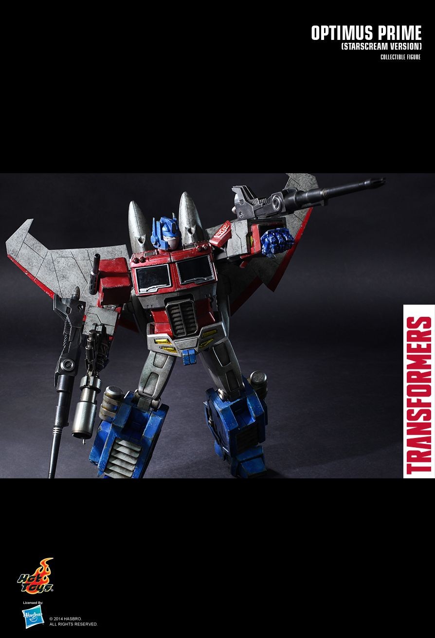 Optimus Prime Starscream Version Hot Toys