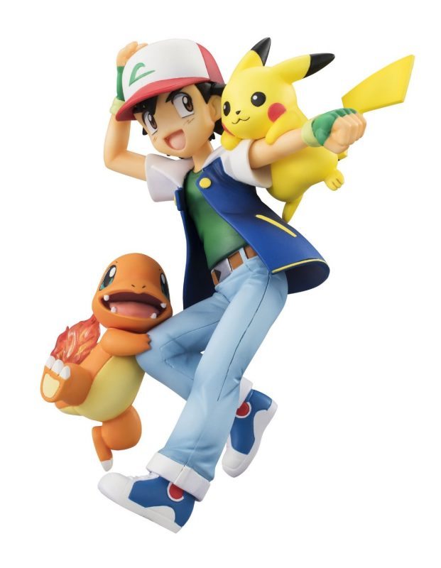 Ash Ketchum, Pikachu e Charmander G.E.M Megahouse