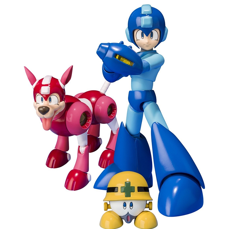 Megaman D-Arts with Rush & Met Bandai