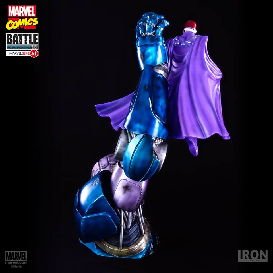 Magneto Vs Sentinel Diorama Marvel Comics Iron Studios