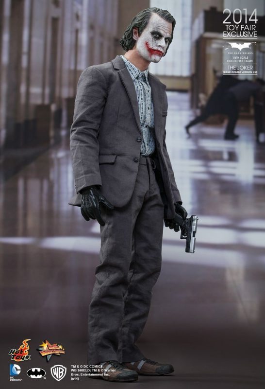 The Joker Bank Robber Version 2.0 Hot Toys CCXP